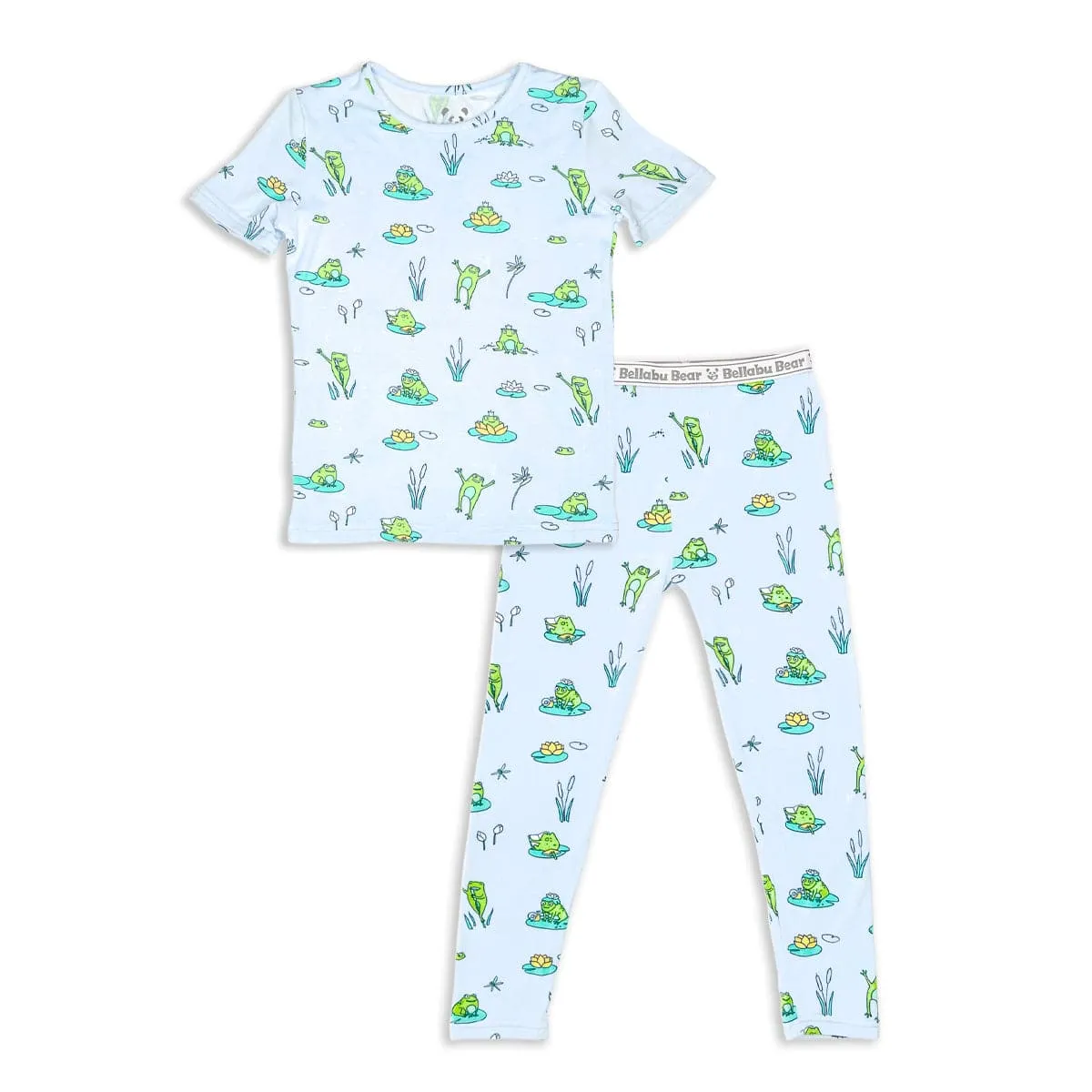 Frogs Bamboo Kids Pajamas