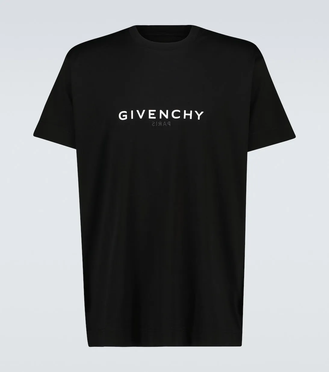 Givenchy oversized cotton T-shirt with logo, black