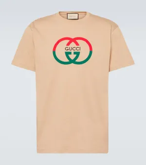 Gucci Cotton Jersey T-Shirt, Brown