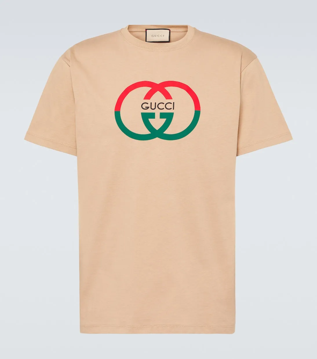 Gucci Cotton Jersey T-Shirt, Brown