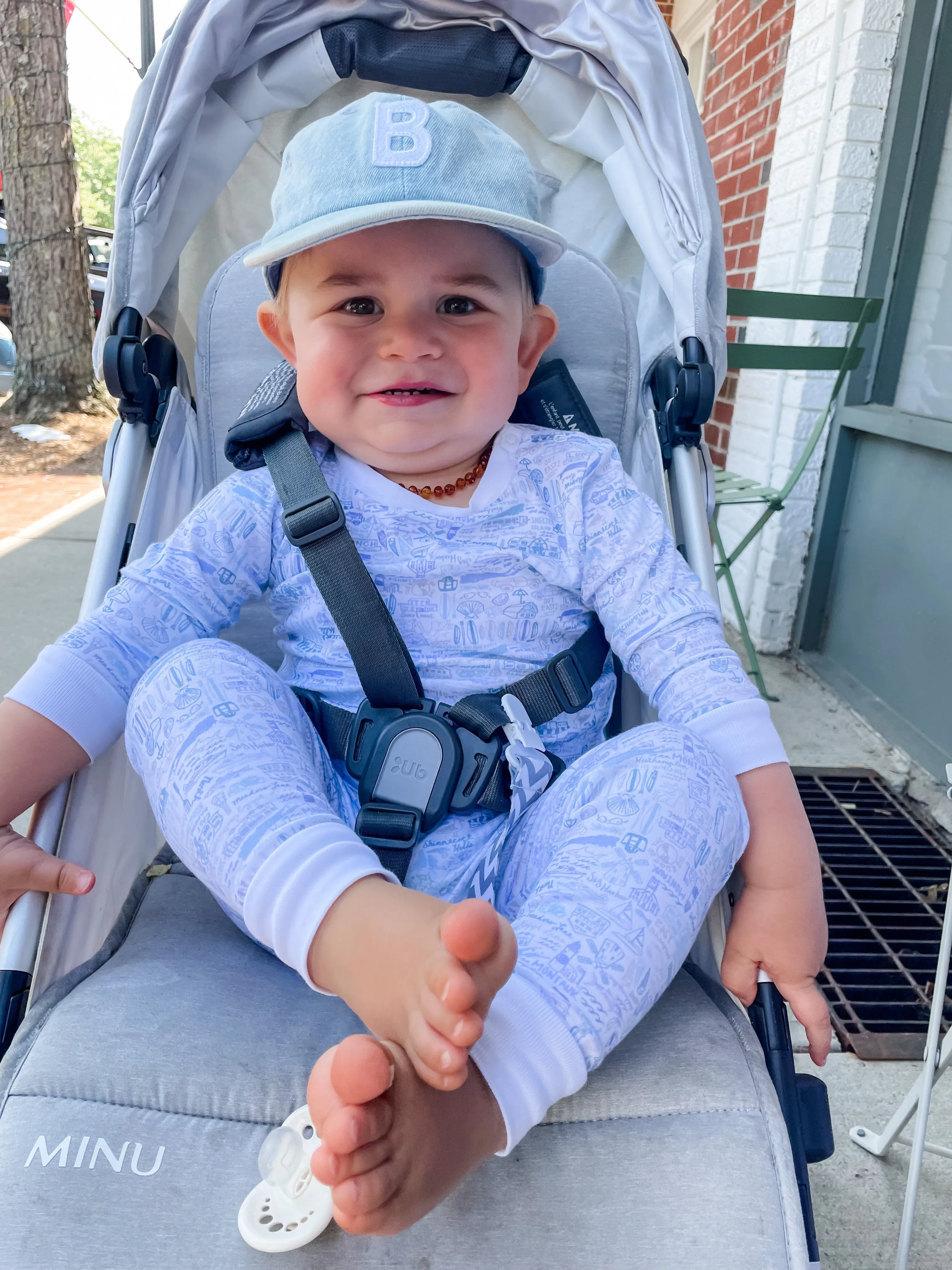 Hamptons Two Piece Kids Pajamas