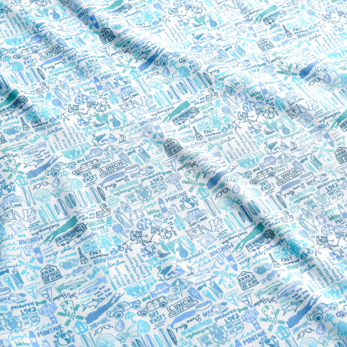 Hamptons Two Piece Kids Pajamas