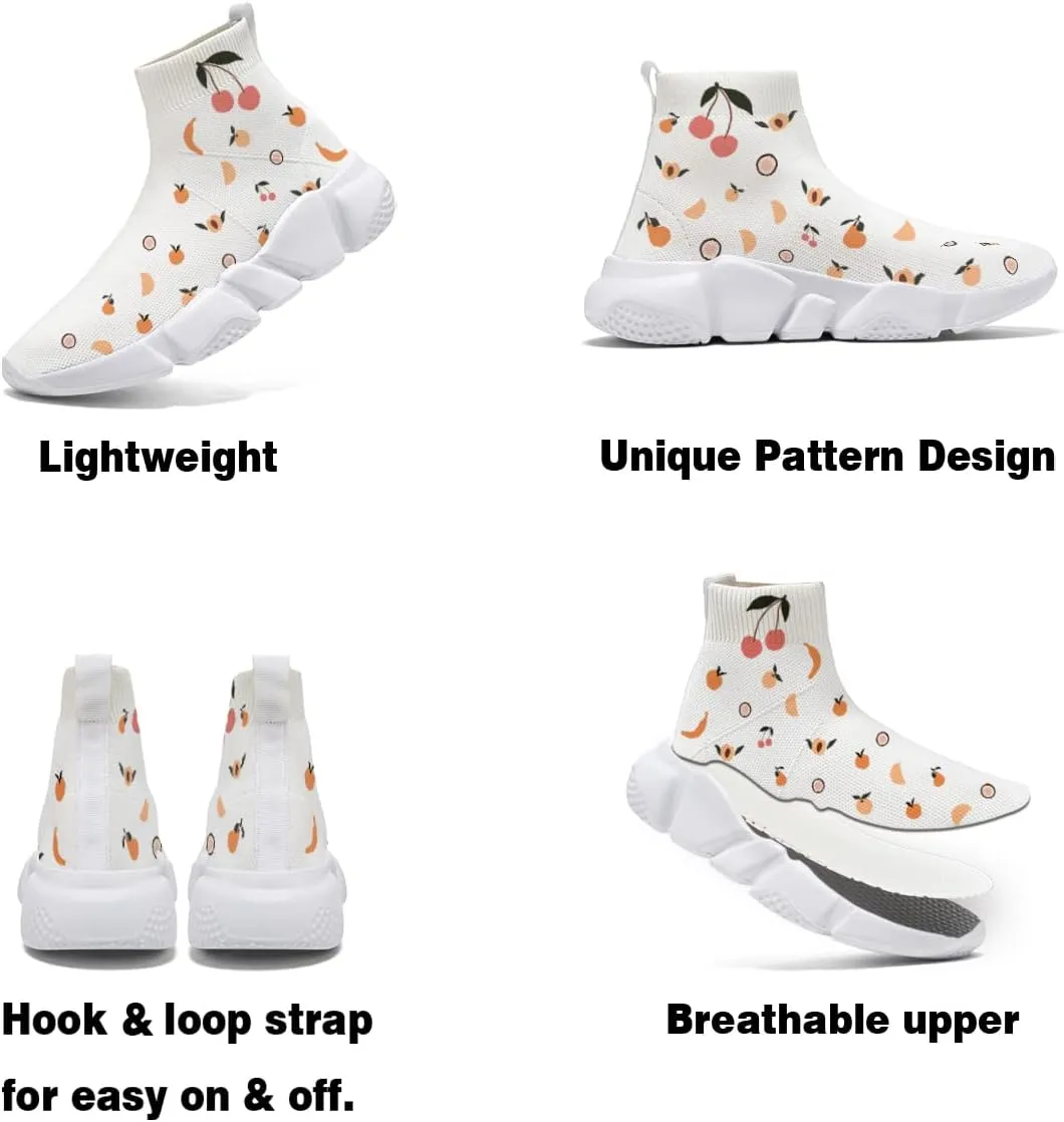 Hetios Women’s Sock Shoes Lightweight Jogging Walking Shoes for Women Sneakers