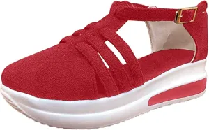 Lausiuoe Sneakers For Women Platform Slip On Canvas Shoes Low Top Non Slip Fashion Casual Comfortable Walking Flat Loafers