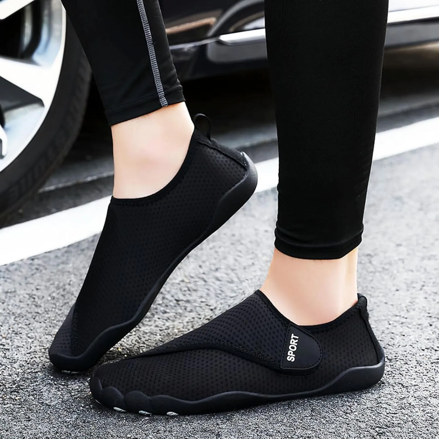 Lightweight Walking Shoes River Tracing Shoes for Women Breathable Swimming Diving Shoes Wading Five Women's