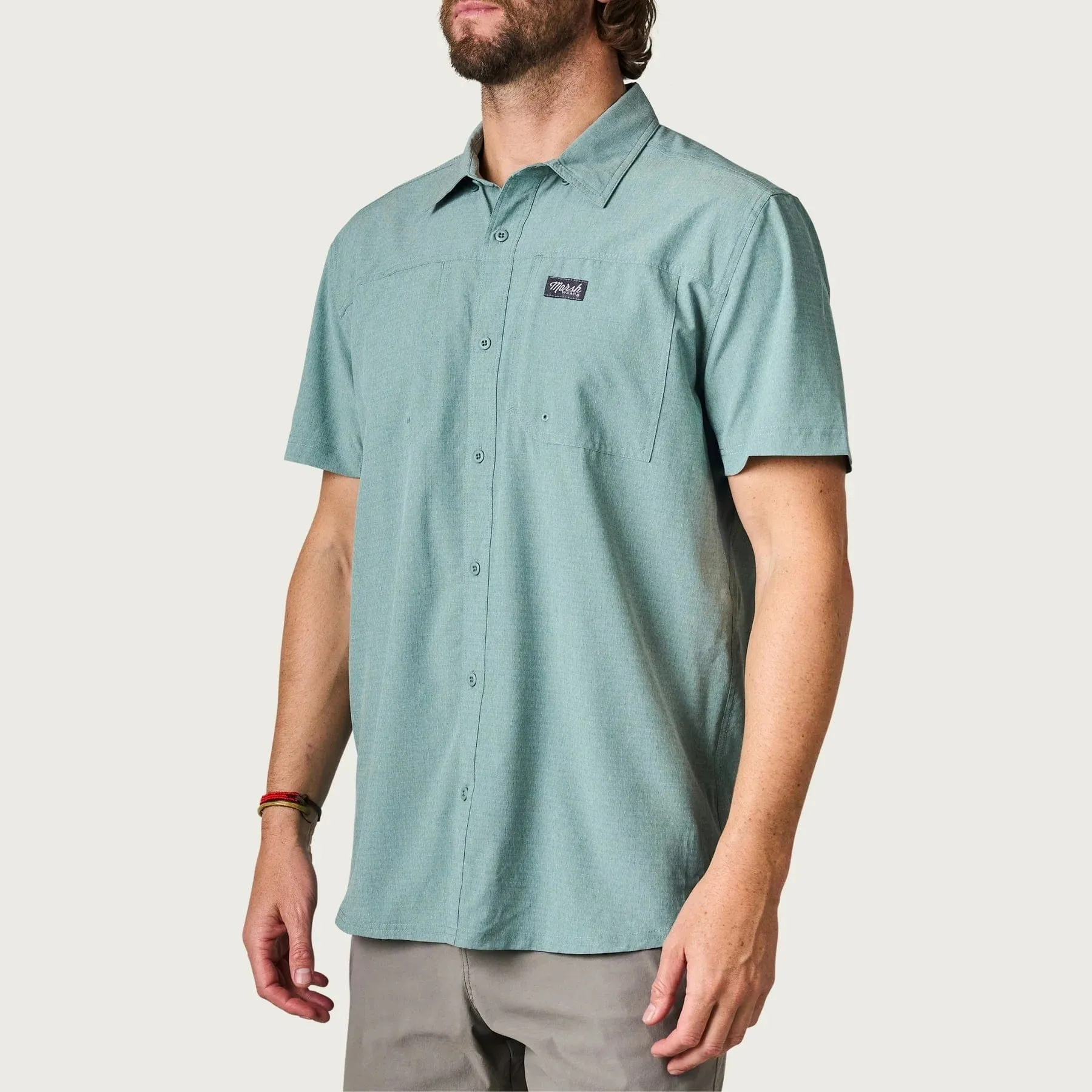Marsh Wear Lenwood Tech Shortsleeve Shirt - Men's