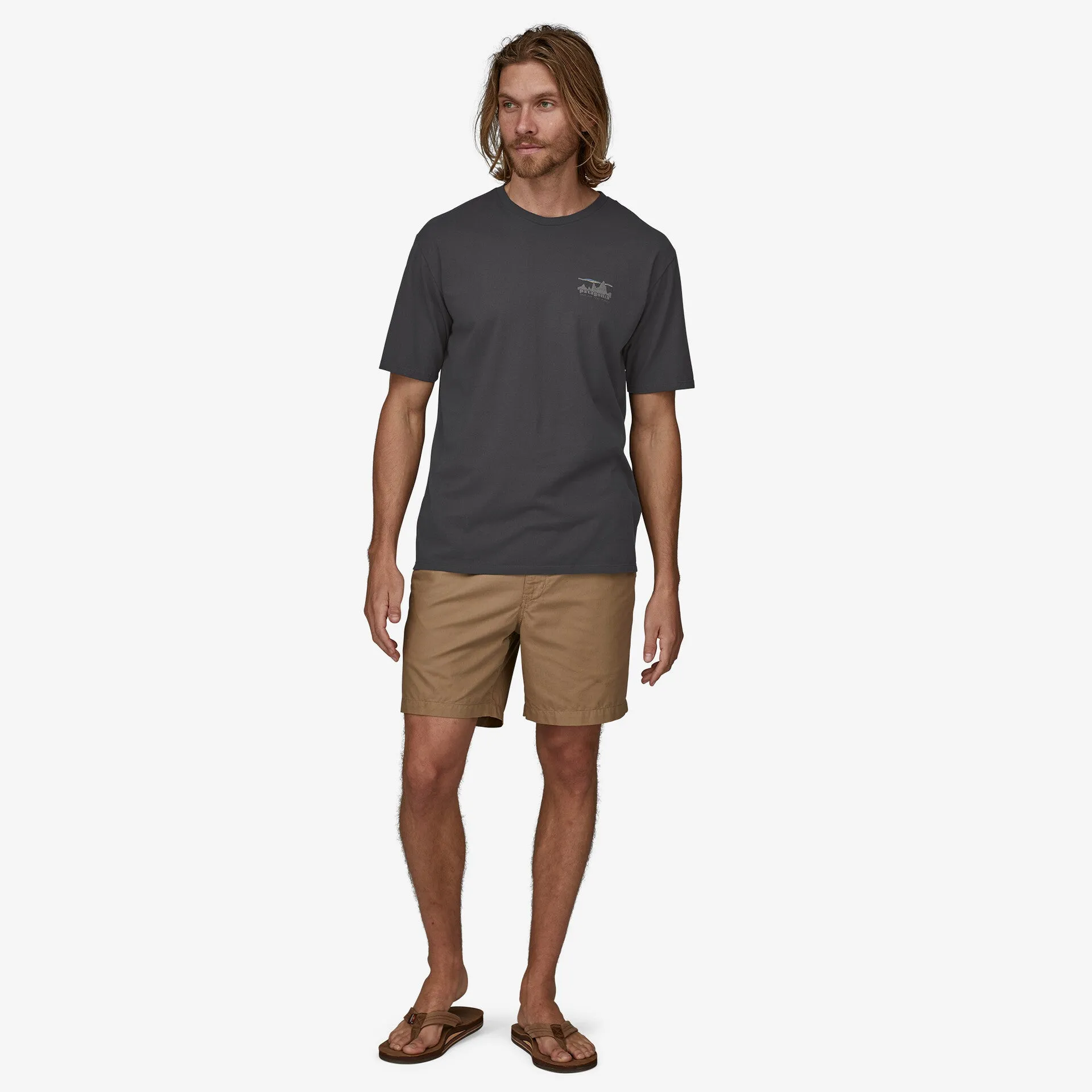 Men's 73 Skyline Organic Patagonia T-Shirt, Lagom Blue