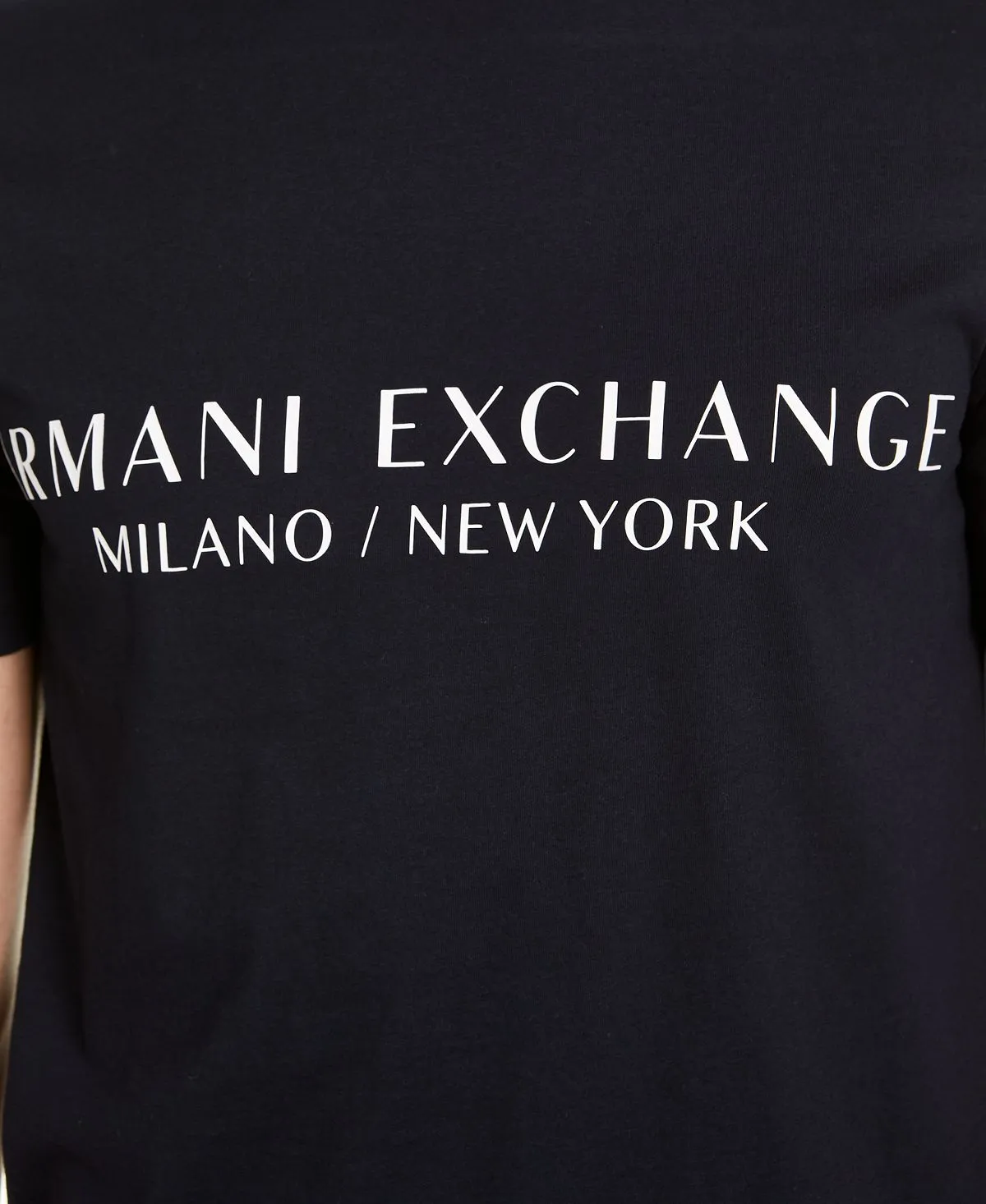 Men's Milano New York and A|X Armani Exchange Logo T-Shirt, Blue