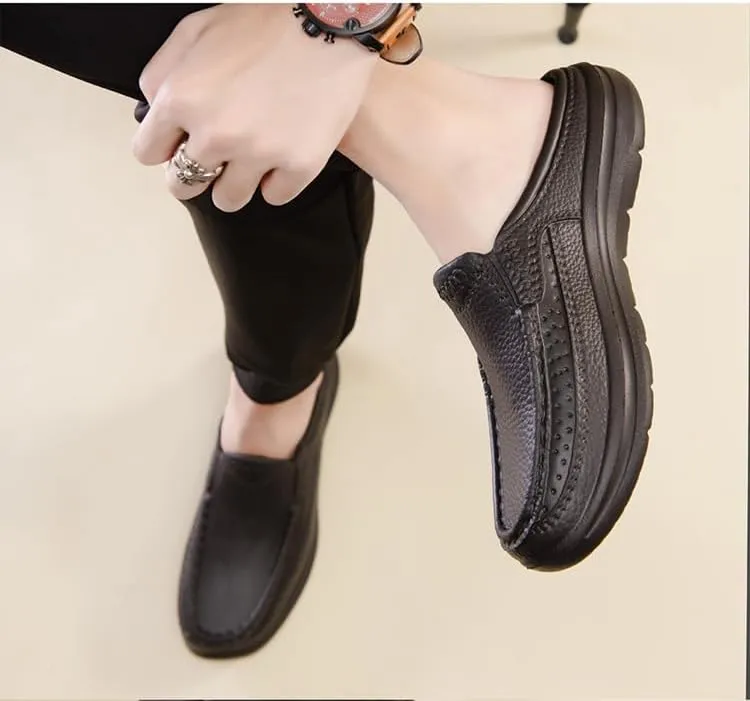 Men's Penny Loafer Shoes, Casual Non-Slip Slip On Casual Shoes, Men's Driving Shoes, Spring and Summer
