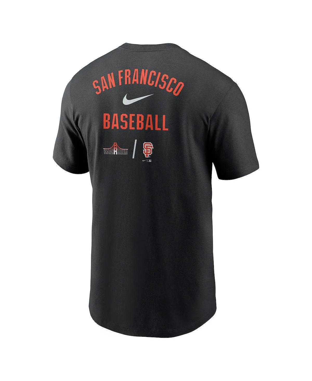 Men's San Francisco Giants City Connect 2-Hit Nike T-Shirt in Black