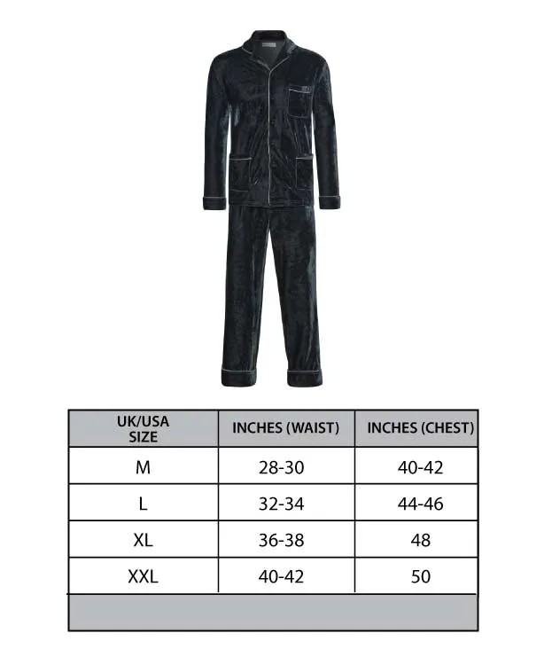 Men's Velvet Pajamas - Zeus