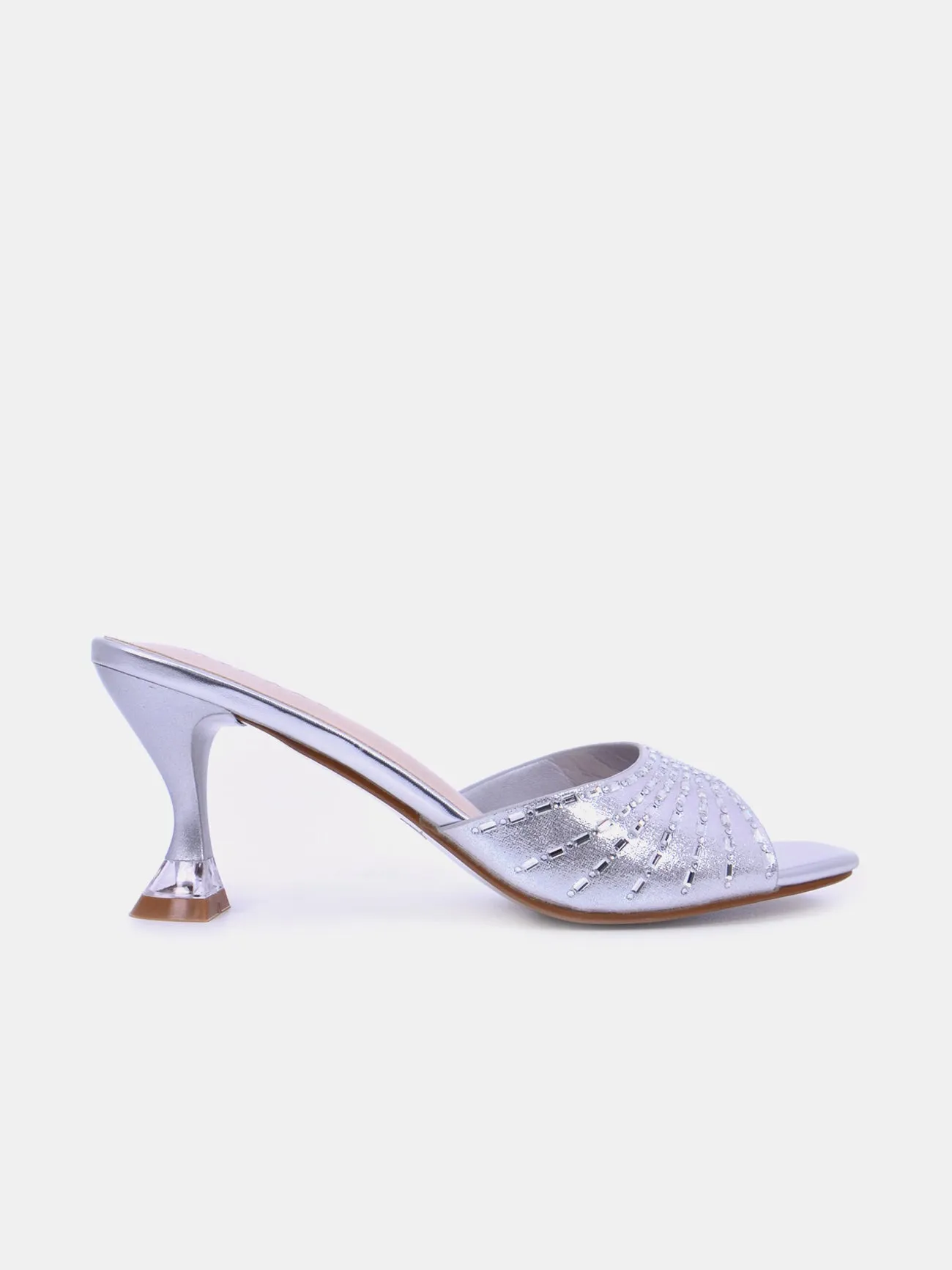 Mynaal Dazzle Women's Spool Heel Sandals