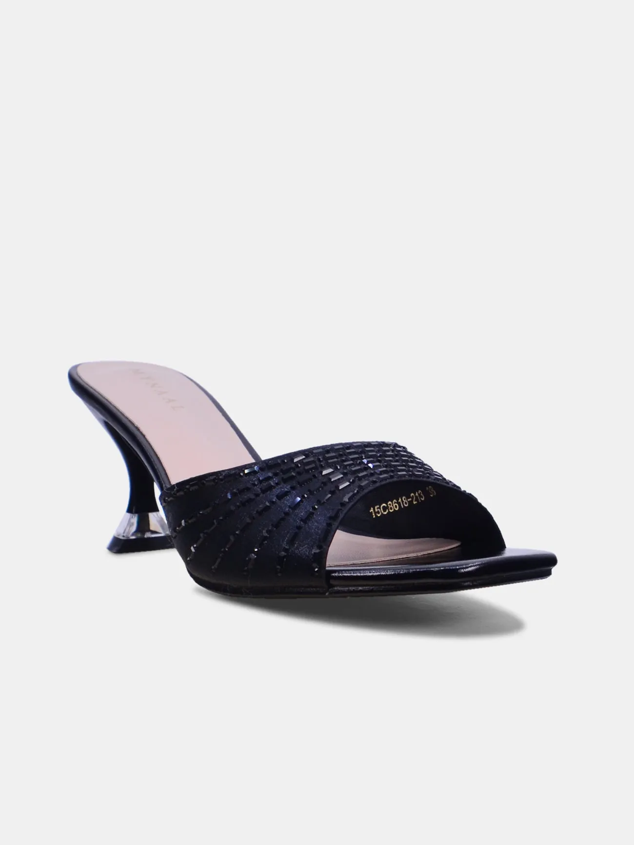 Mynaal Dazzle Women's Spool Heel Sandals