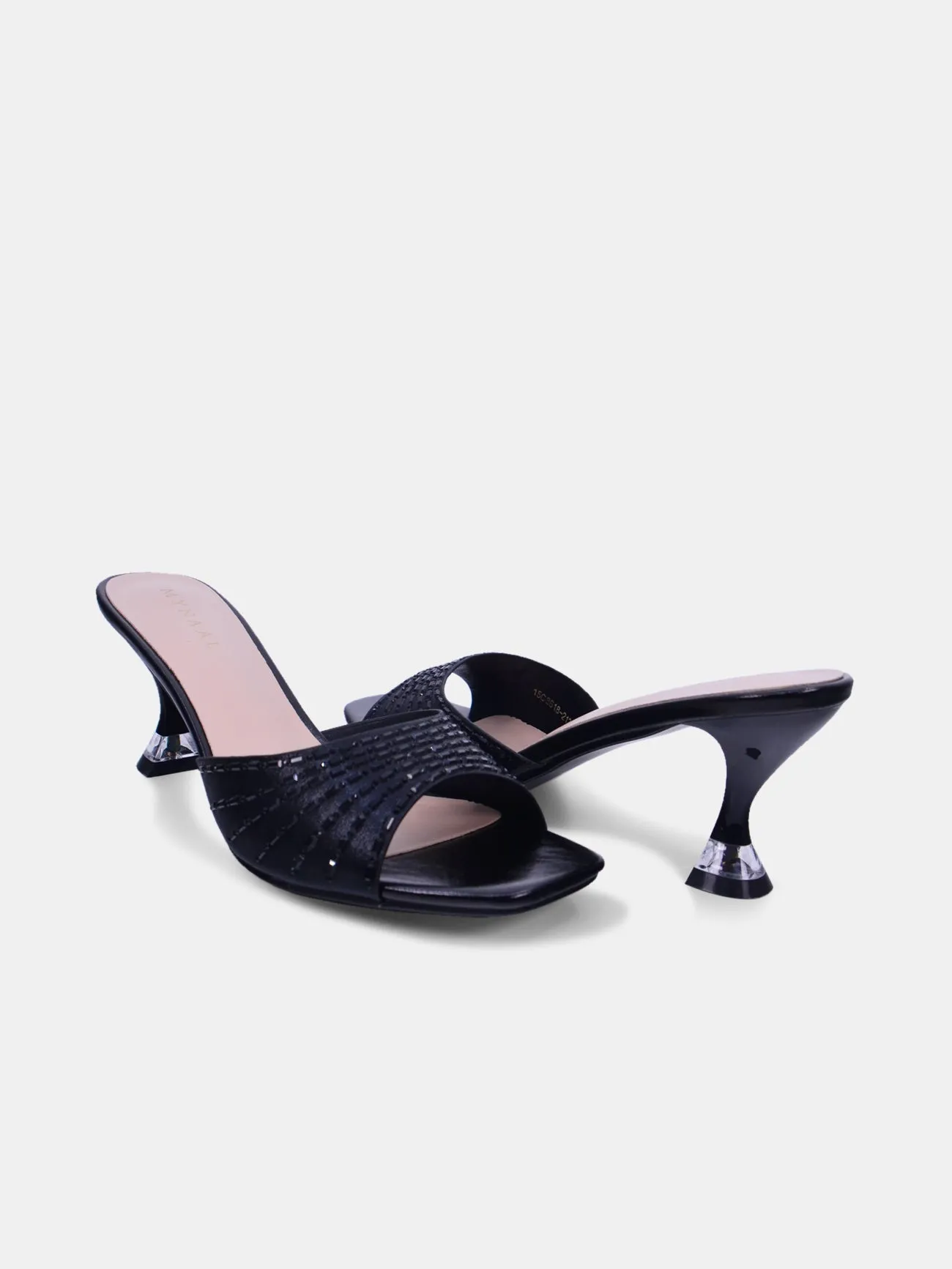 Mynaal Dazzle Women's Spool Heel Sandals
