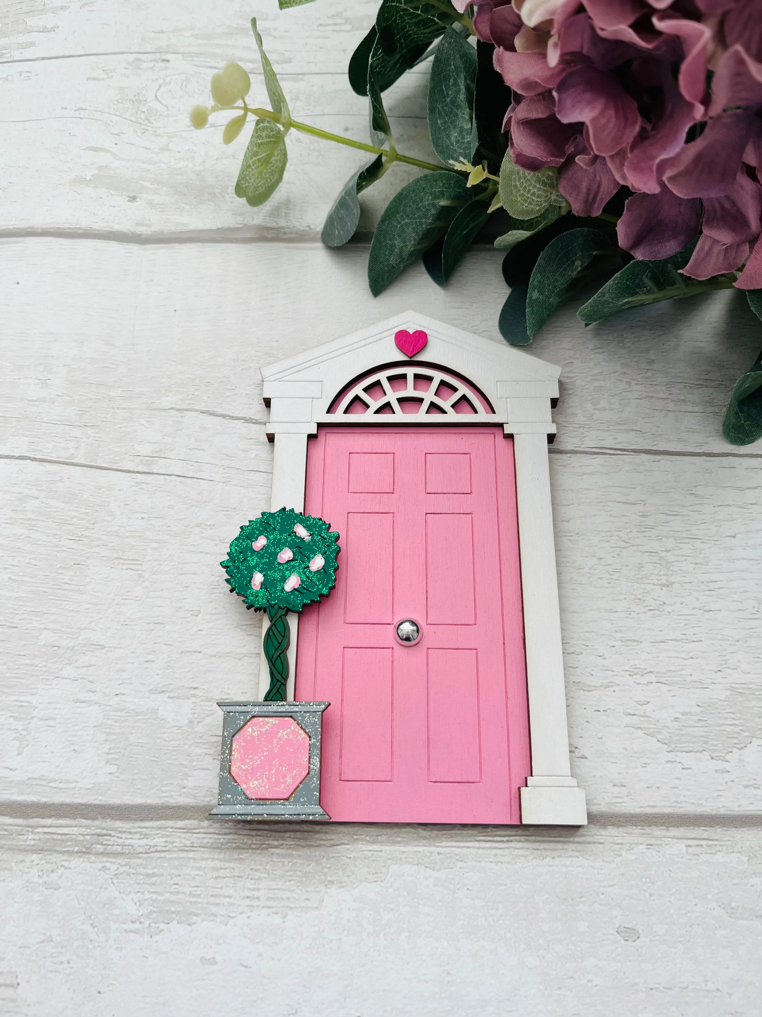 Pink Georgian Style Fairy Door