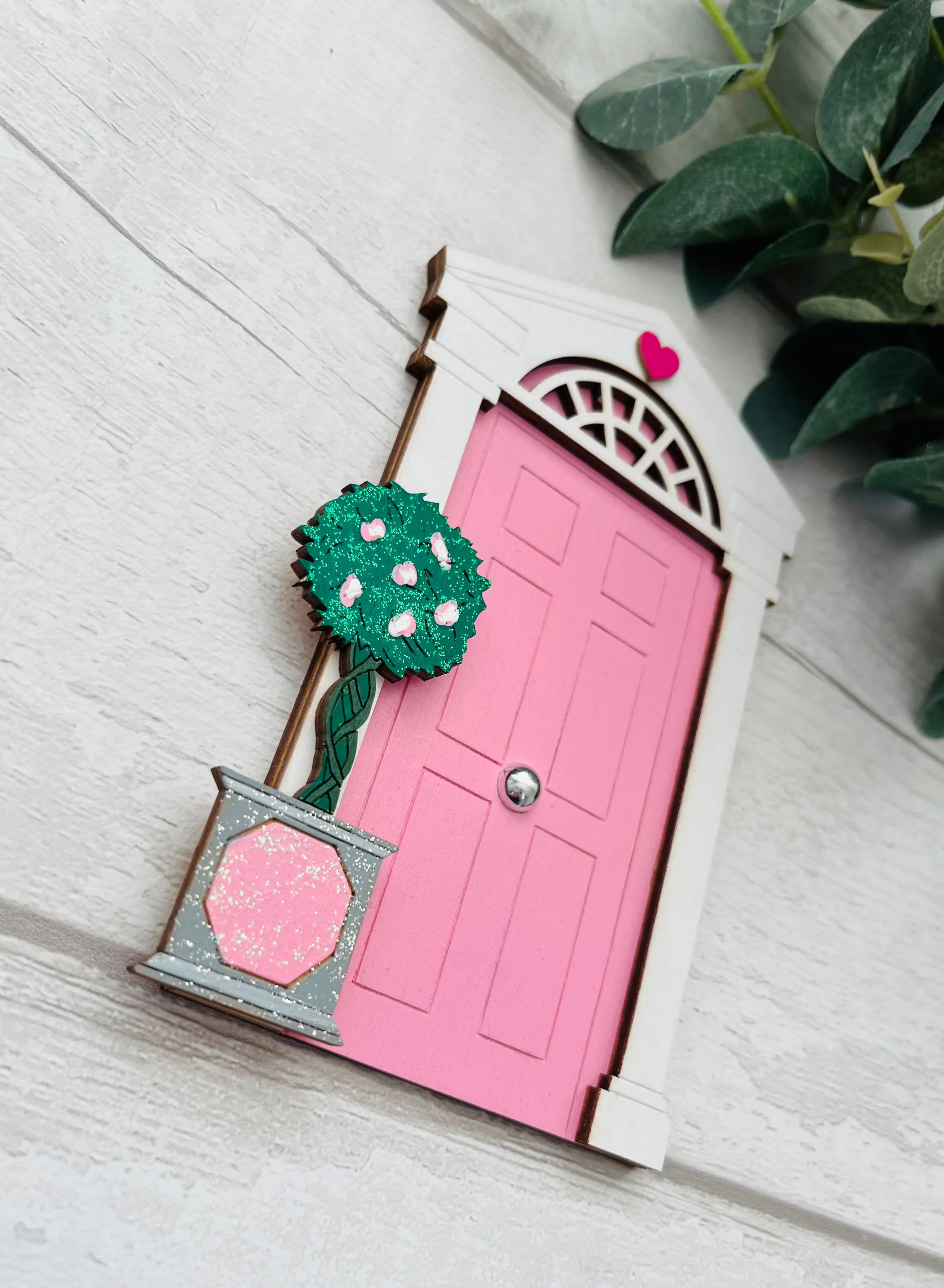 Pink Georgian Style Fairy Door