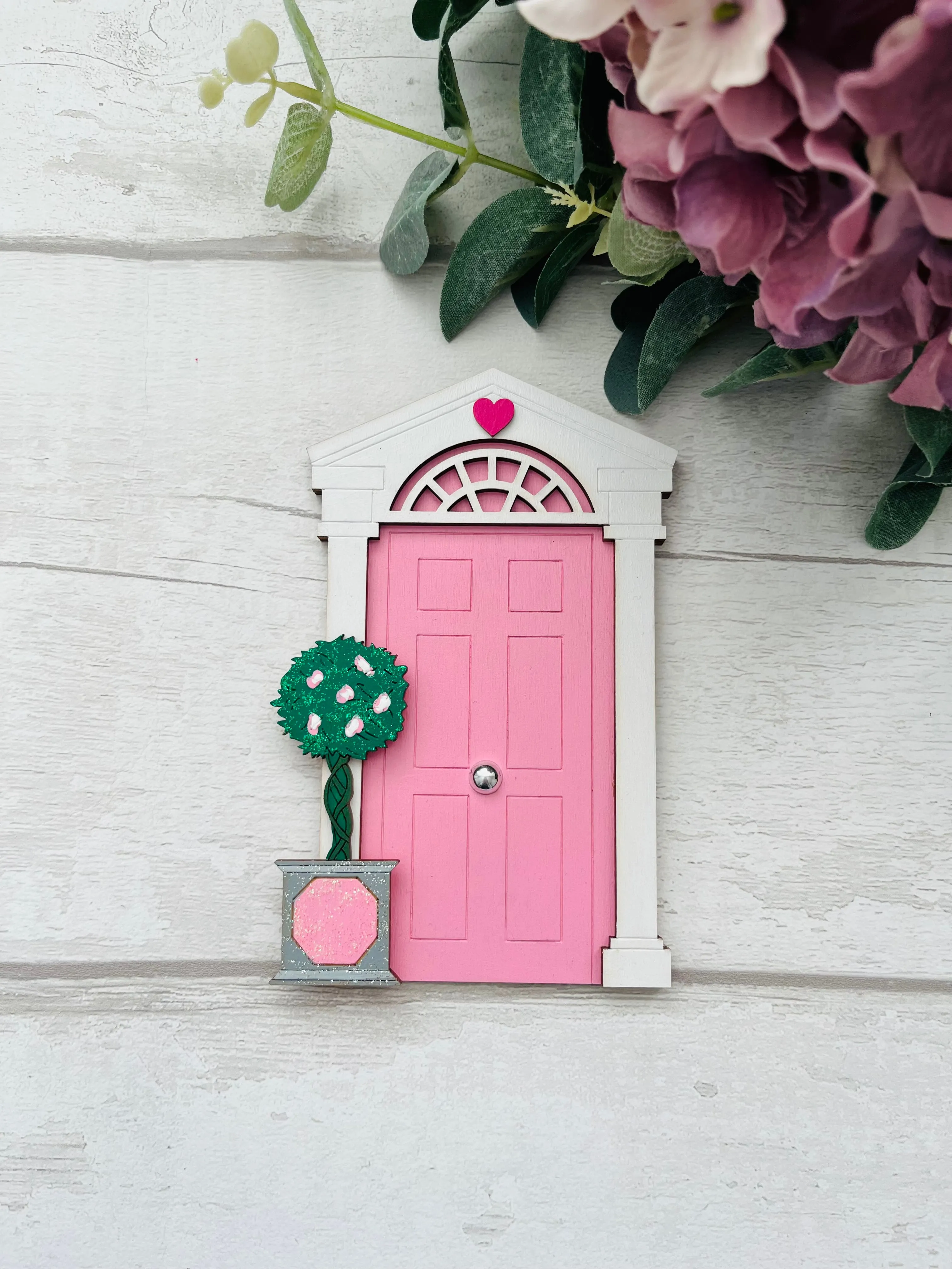 Pink Georgian Style Fairy Door
