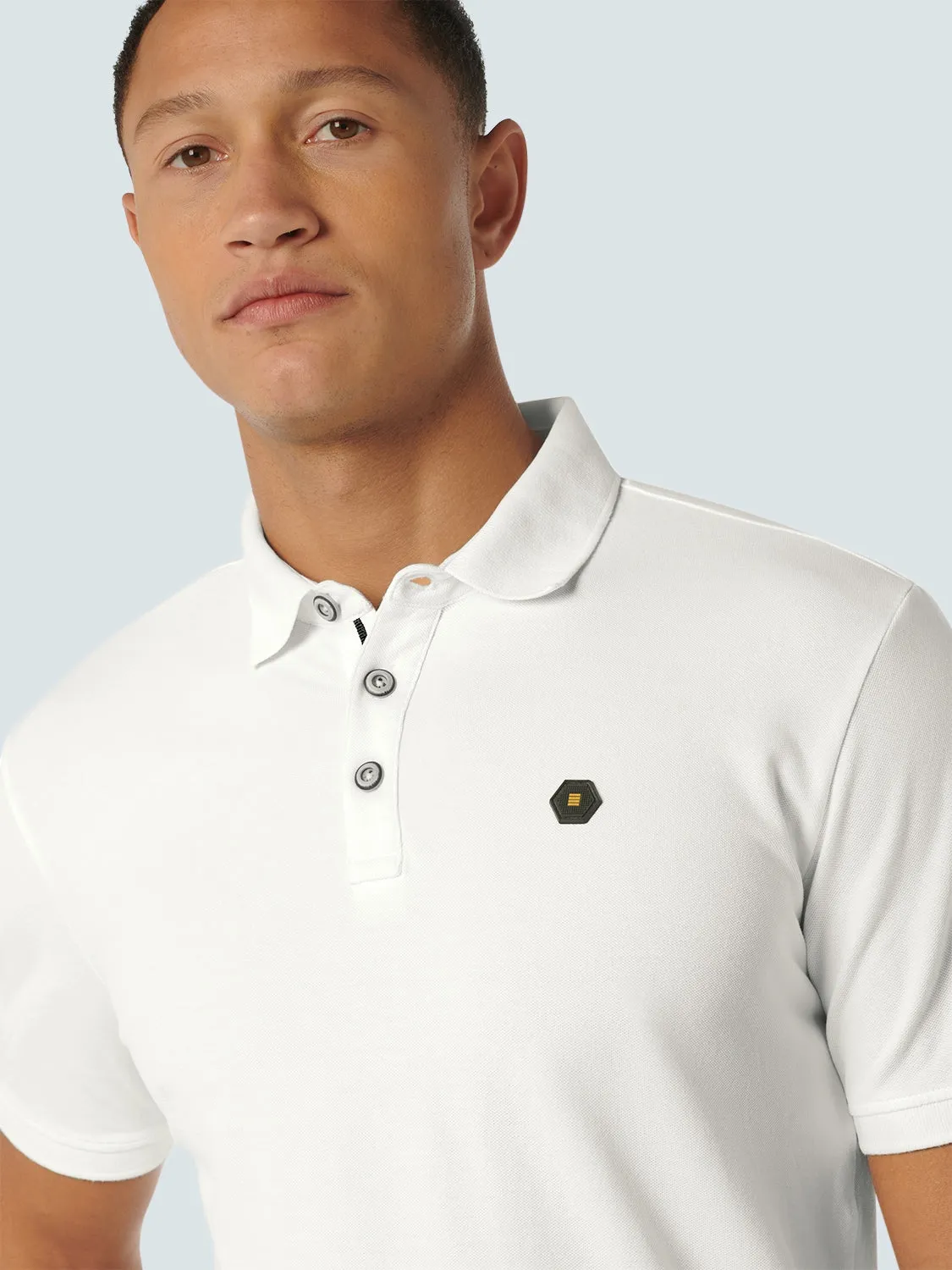 Polo Pique Garment Dyed | White