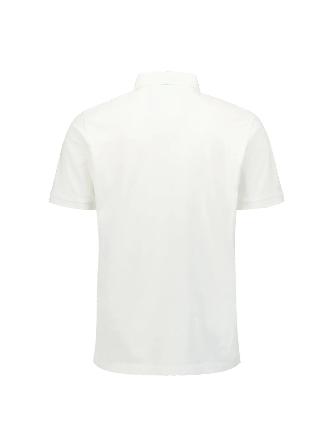 Polo Pique Garment Dyed | White