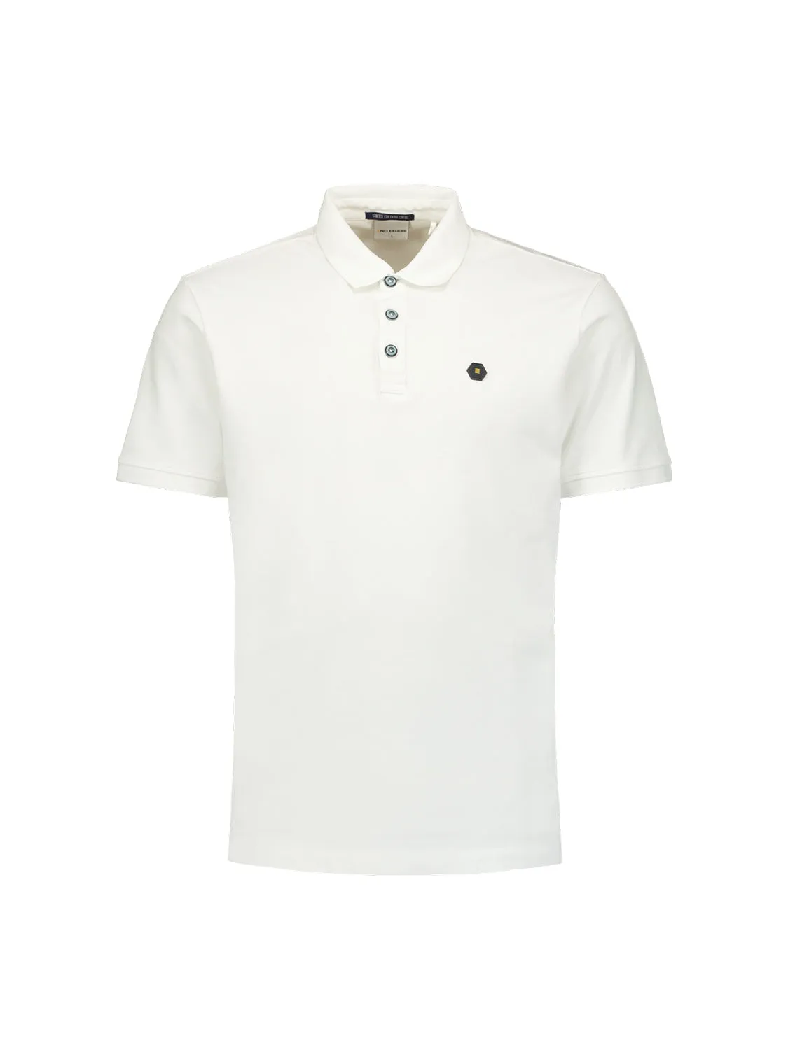 Polo Pique Garment Dyed | White