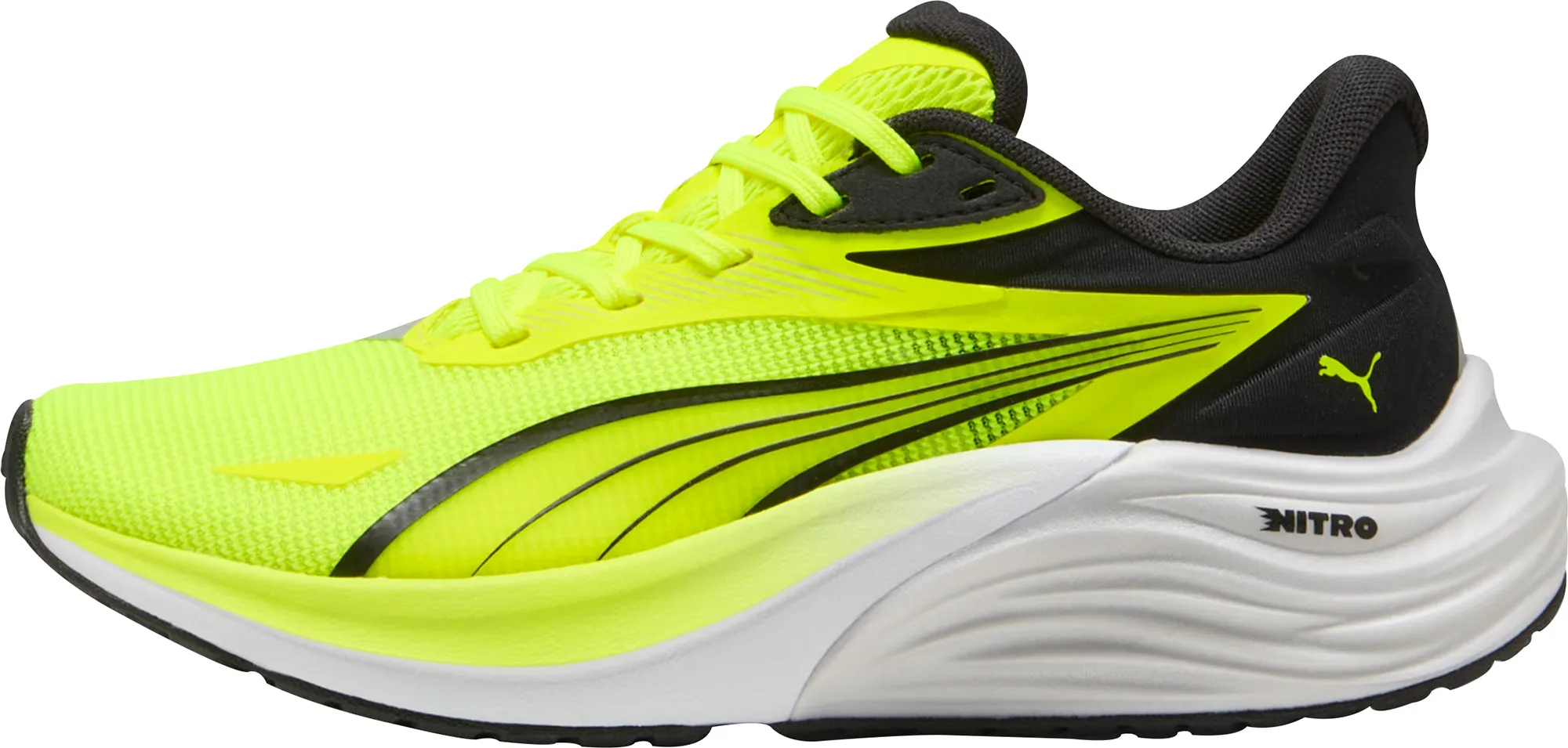 Puma Electrify Nitro 4 Junior Running Shoes - Yellow