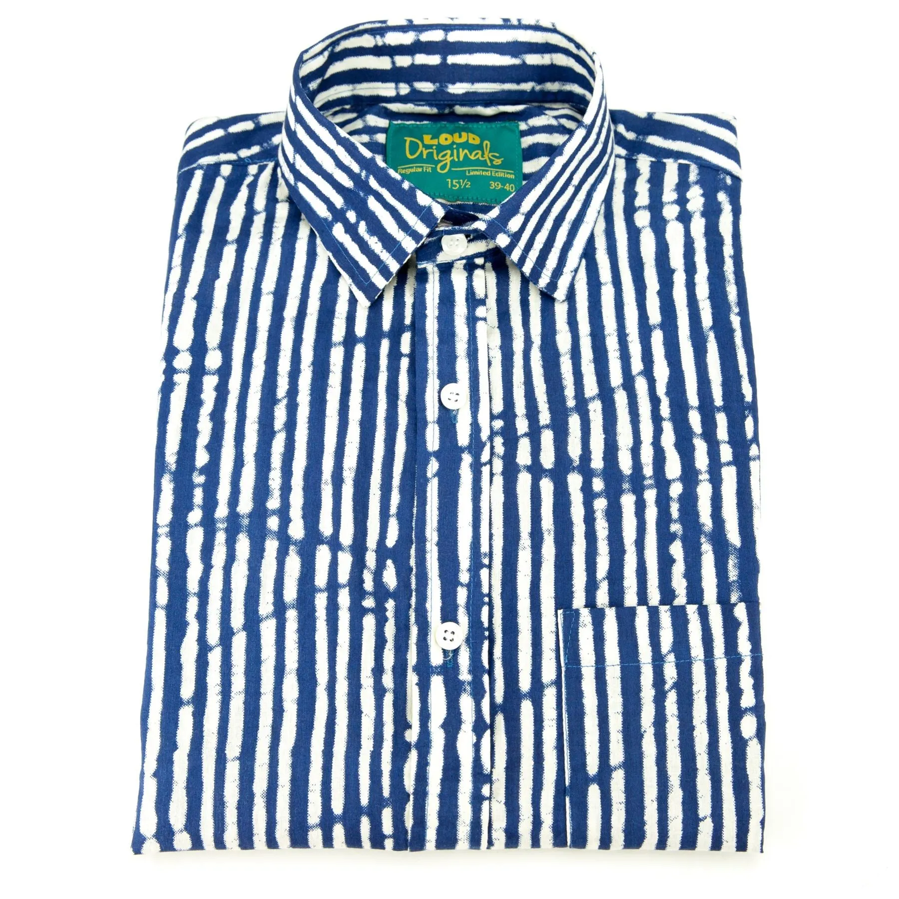 Regular Fit Long Sleeve Shirt - Lines