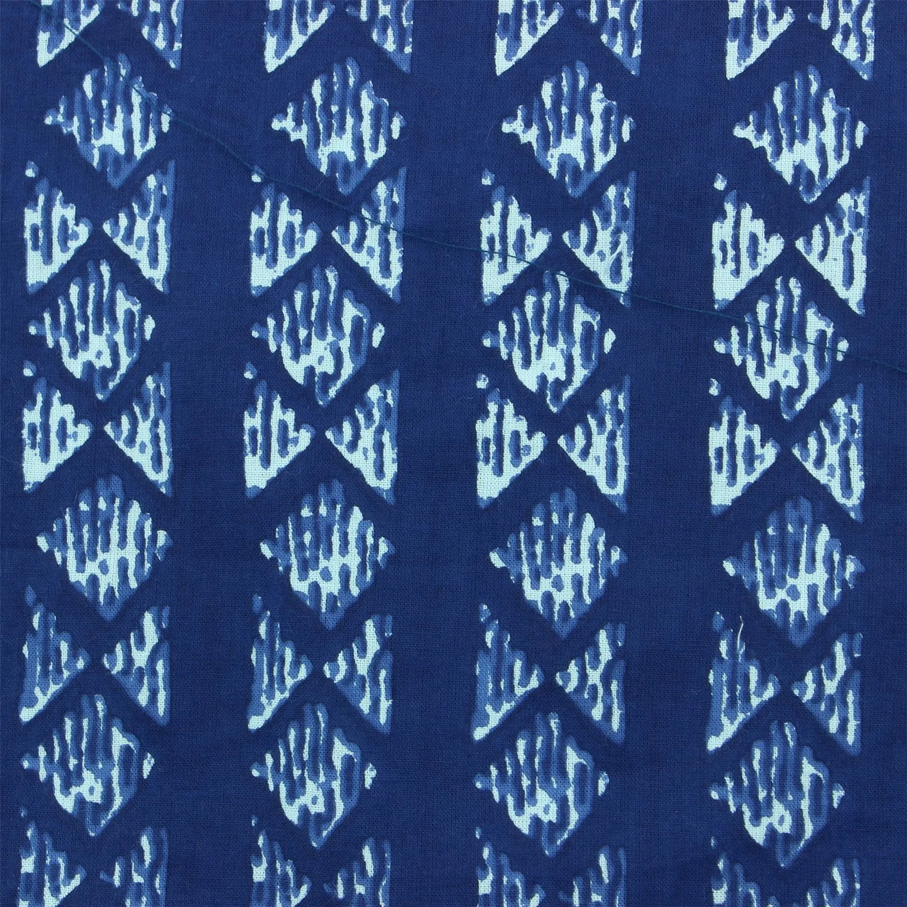 Tailored Fit Long Sleeve Shirt - Block Print - Farfalle