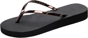 Women Shoes Flat Flip Flops Fashionable Soft Sole Outdoor Beach Flip Flops Women Slippers Memory Foam Furry