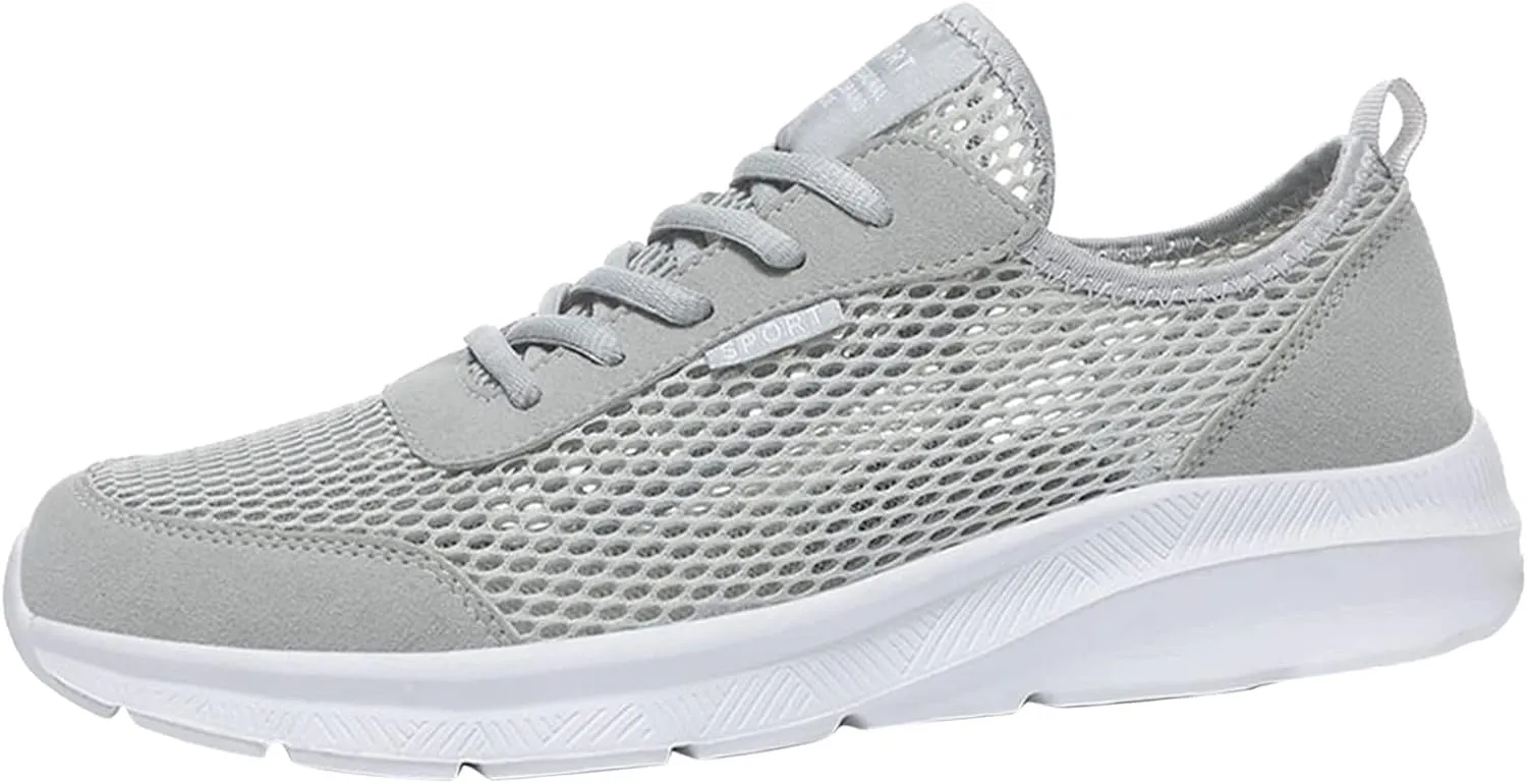 Workout Athletic Sport Shoes for Men Breathable Mesh Comfortable Tennis Shoe Men's Stylish Lightweight Sneakers